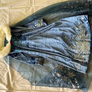 Snow Princess Dress Adventure Costume Fancy Long Sleeve Girls Kids